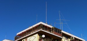 Antenne: windom FD4, Vert.hm 80-40-15, direttiva 2elem., verticale c.p. con SGS 237 per Rx